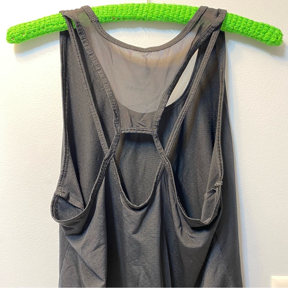 Black Racerback Work Out Tank Top Women’s Medium by Marika - Picture 5 of 6